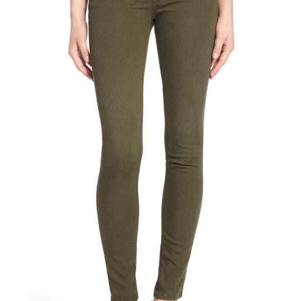 Rag & Bone Skinny Jeans in Army Green- Womens 28